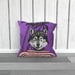 Cushion - To Cool For School Wolf - printonitshop