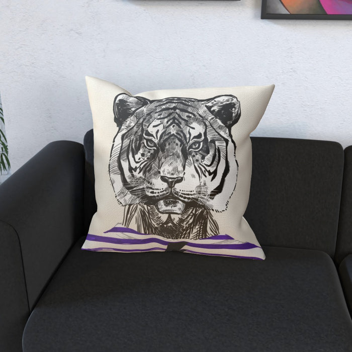 Cushion - To Cool For School Tiger - printonitshop