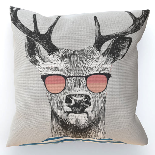 Cushion - To Cool For School Deer - printonitshop