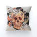Cushion - Skull With Flowers - printonitshop