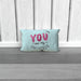 Cushion - You are my universe - Pale Blue - printonitshop