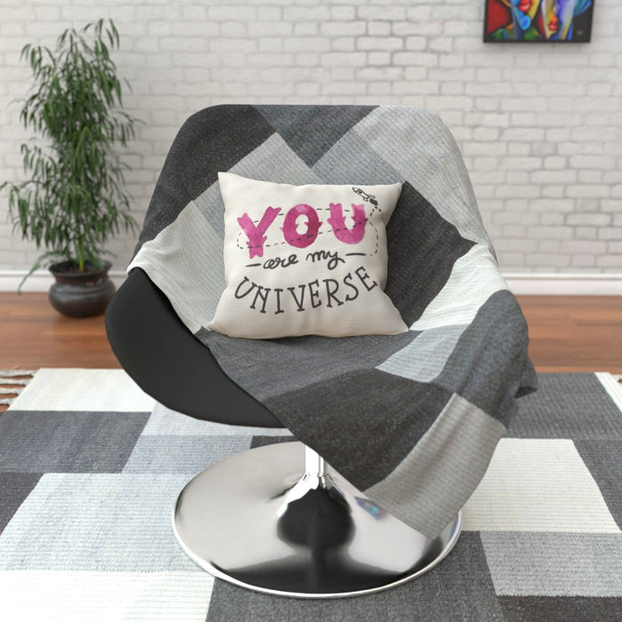 Cushion - You are my universe - Cream - printonitshop