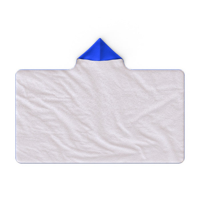 Hooded Blanket - You Are Loved - Blue - printonitshop