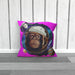 Cushion - Space Chimp Pink - printonitshop