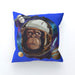 Cushion - Space Chimp Blue - printonitshop