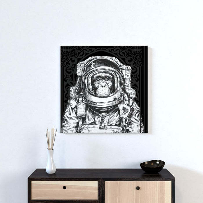 Wall Canvas - Space Monkey - printonitshop