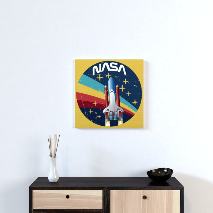 Wall Canvas - NASA Rocket - printonitshop