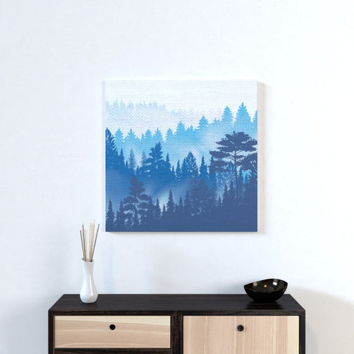 Wall Canvas - Forrest Blue - printonitshop