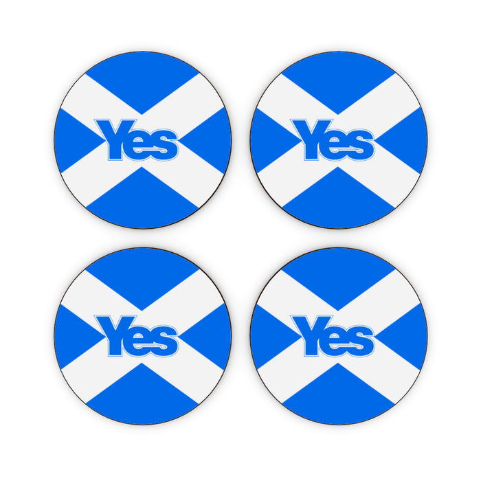 Coasters - Scotland Yes - printonitshop