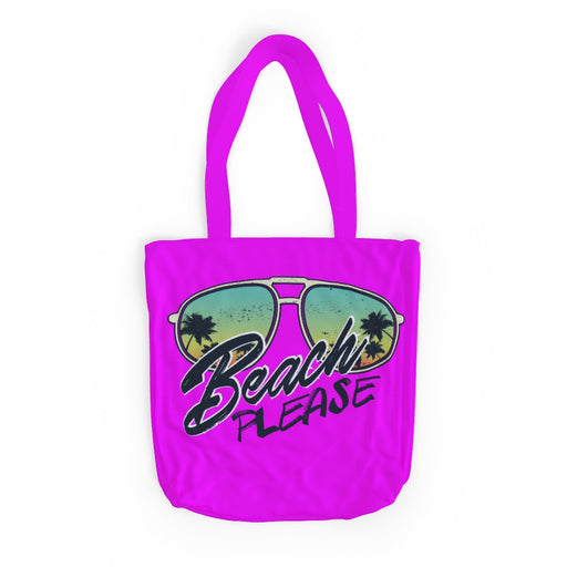Tote Bag - Beach Please - Pink - printonitshop