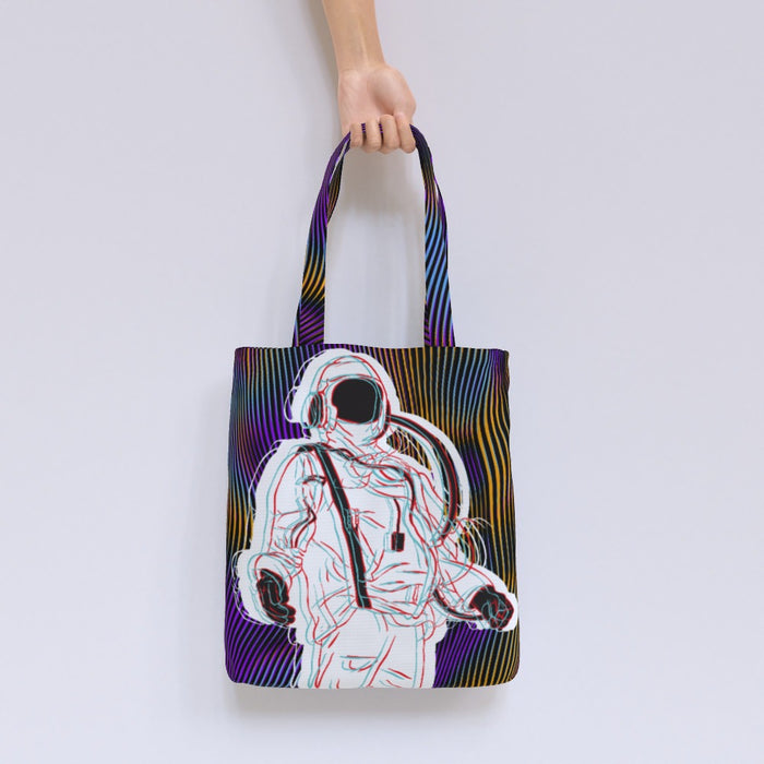 Tote Bag - Trippy Spaceman - printonitshop