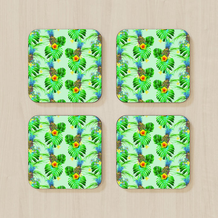 Coasters - Tropical Green - printonitshop
