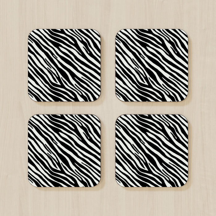 Coasters - Zebra - printonitshop