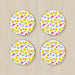 Coasters - Yellow Flowers - printonitshop