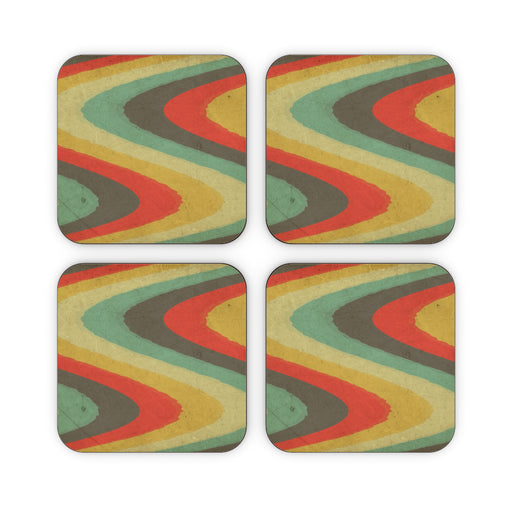 Coasters - Textured Retro - printonitshop
