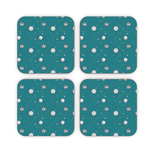 Coasters - Planets Teal - printonitshop
