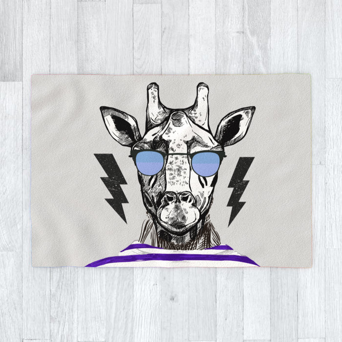 Blanket - To Cool For School Giraffe - printonitshop