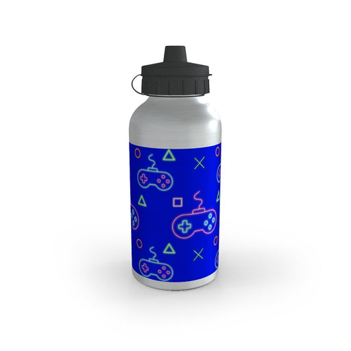 Sports Bottles - Gaming Neon Blue - printonitshop