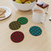 Coasters - Textured Fabric Mixed Colours - printonitshop