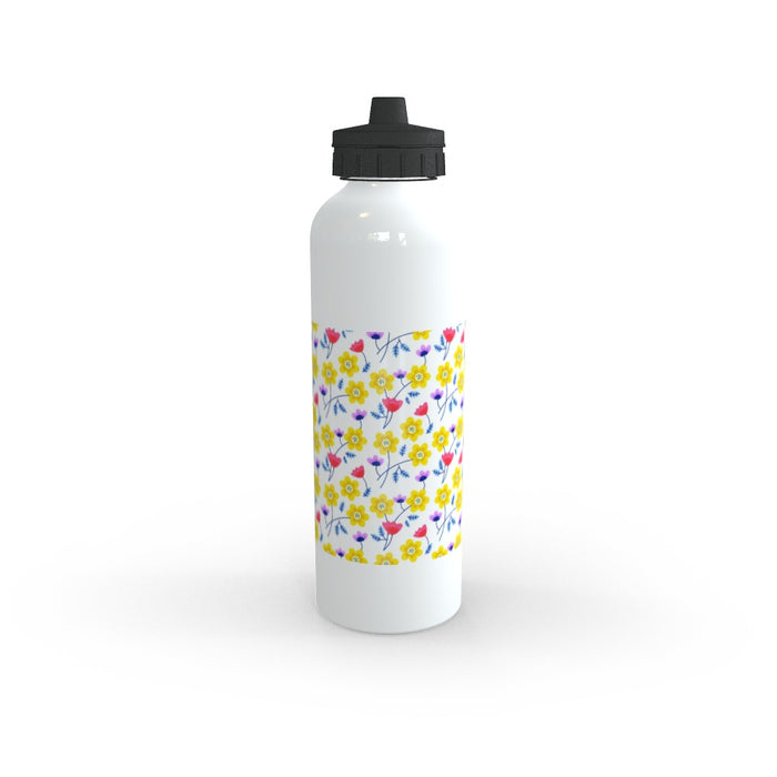 Sports Bottles - Yellow Flowers - printonitshop