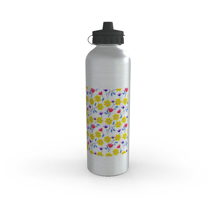 Sports Bottles - Yellow Flowers - printonitshop