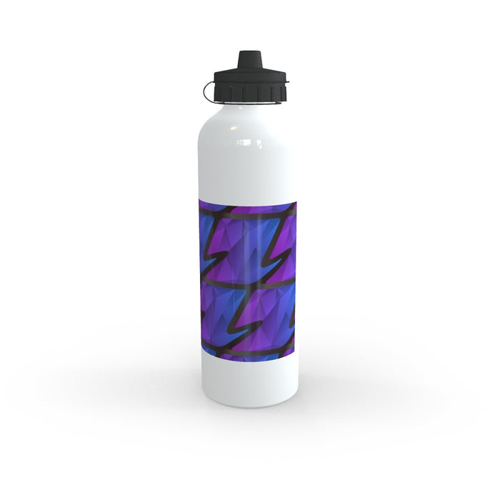Sports Bottles - Abstract Waves Blue/Purple - printonitshop