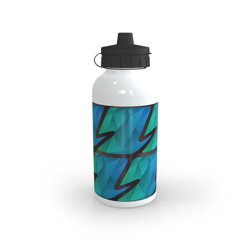 Sports Bottles - Abstract Waves Green/Blue - printonitshop