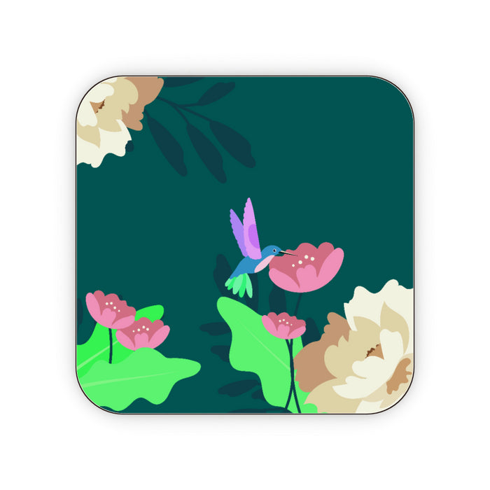 Coasters - Floral Bird - printonitshop
