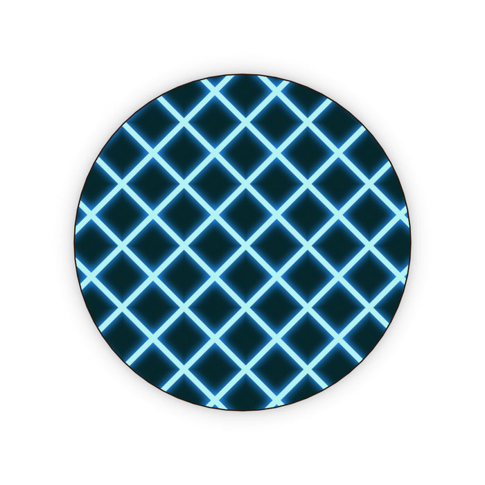 Coaster - Neon Blue - printonitshop