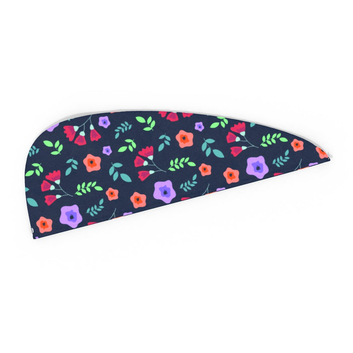 Head Towel - Dark Flowers - printonitshop