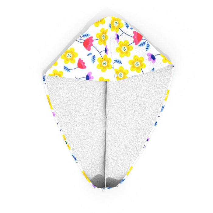 Head Towel - Yellow Flowers - printonitshop