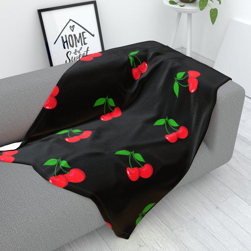 Blanket - Black Cherries - printonitshop