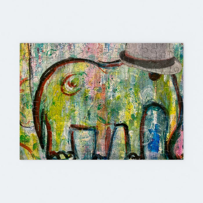 Jigsaw - Elephant Trilby - printonitshop