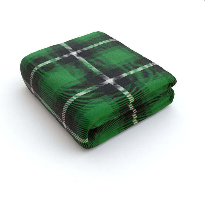 Blanket - Fabric Texture Green - printonitshop