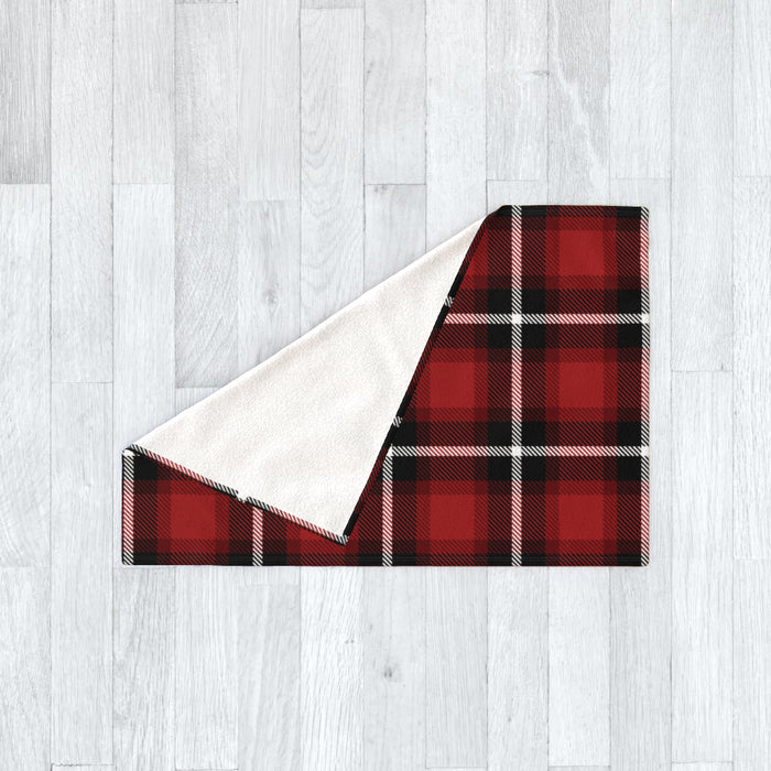 Blanket - Fabric Texture Red - printonitshop