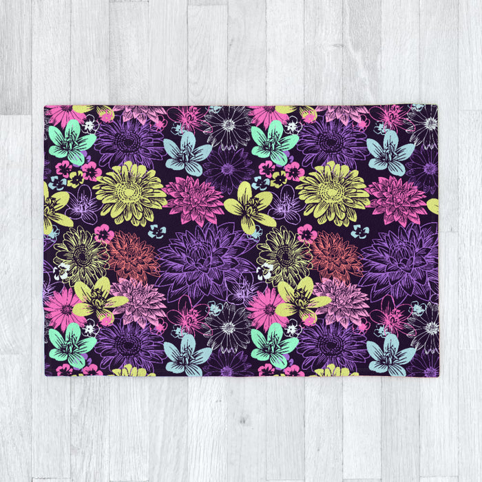 Blanket - Flowers - printonitshop