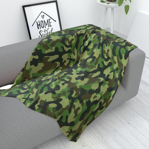 Blanket - Camo Green - printonitshop