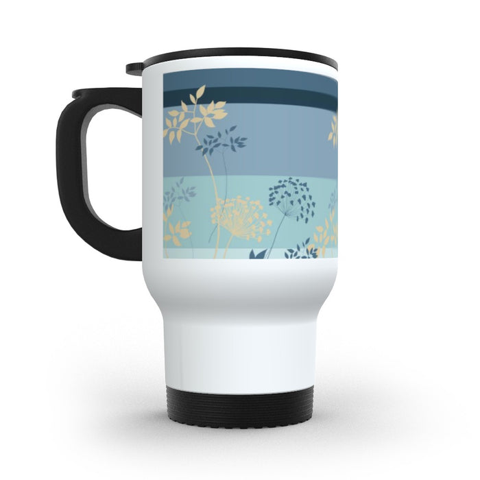 Travel Mug - Delicate Flowers - printonitshop
