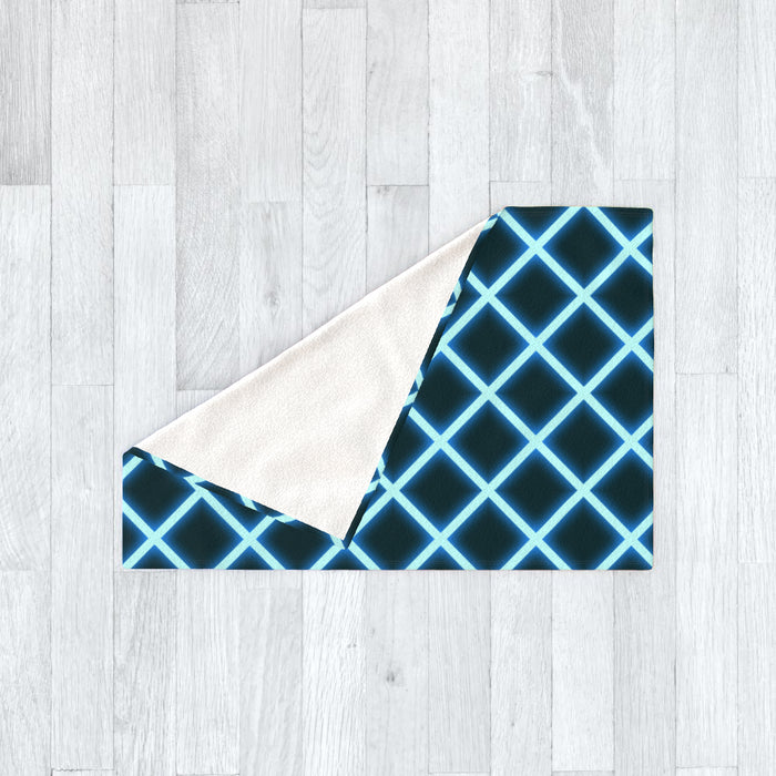 Blanket - Neon Blue - printonitshop