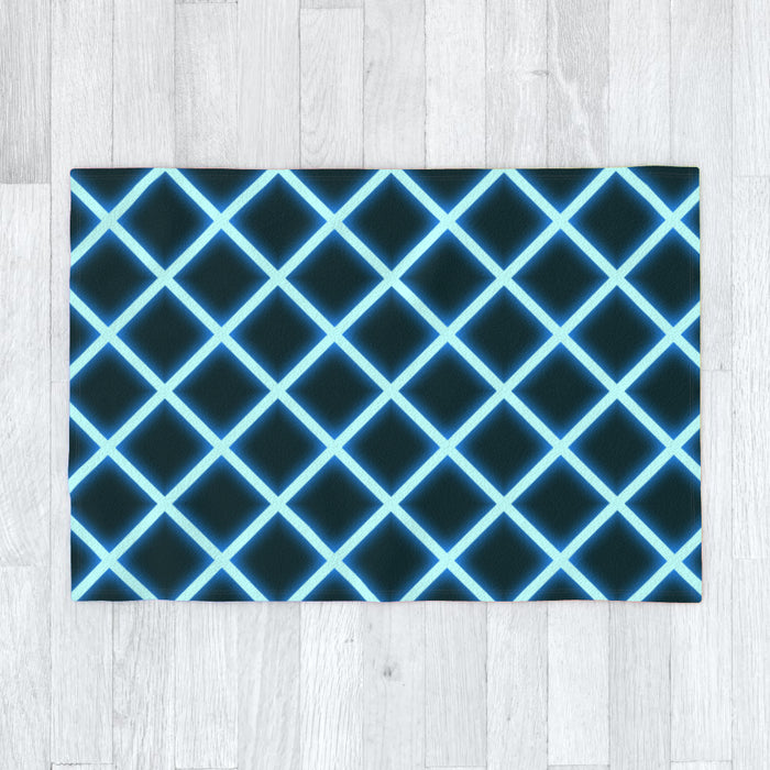 Blanket - Neon Blue - printonitshop