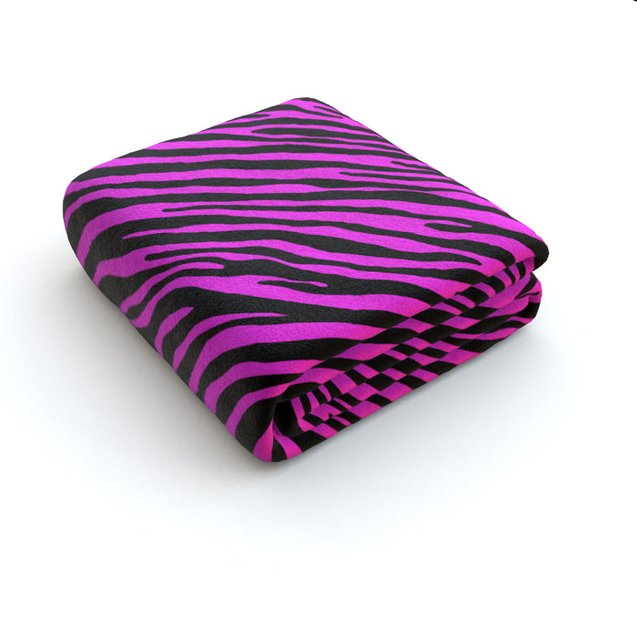 Blanket - Pink Zebra - printonitshop
