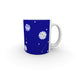 11oz Ceramic Mug - Planets Blue - printonitshop