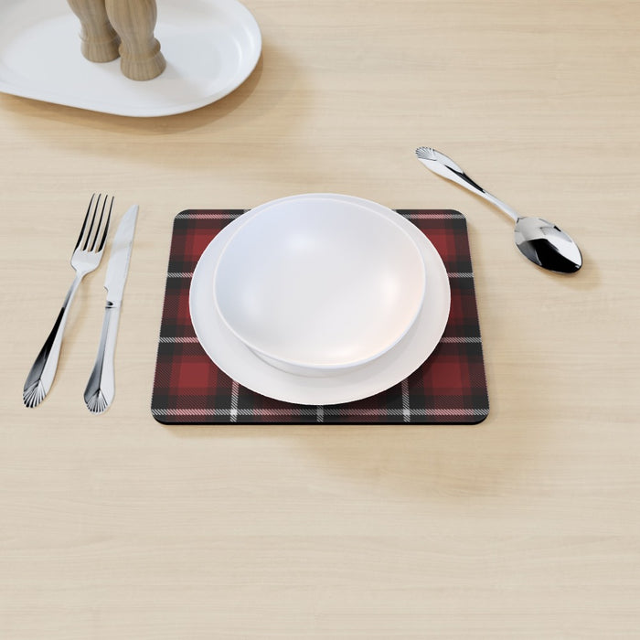 Placemat - Textured Fabric Red - printonitshop