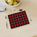 Placemat - Textured Fabric Red - printonitshop